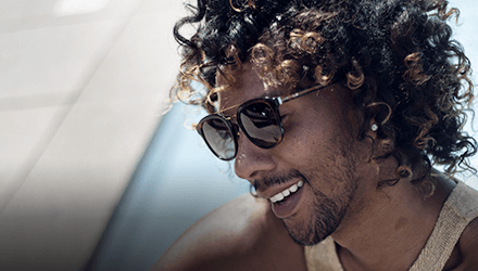 Liquidation lunettes de soleil - Homme