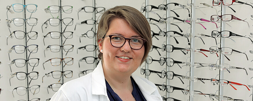 Kristýna Štěbetáková, notre optométriste chez Alensa