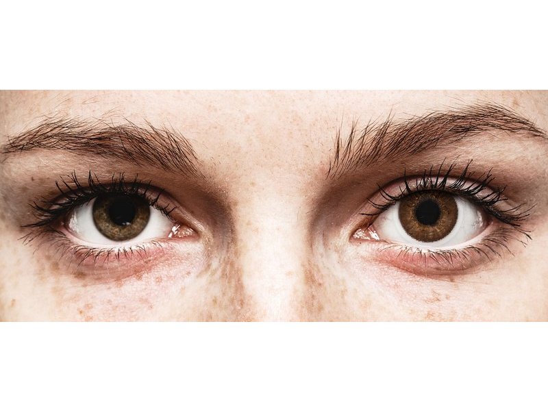 Lentilles de contact Marron - correctrices - TopVue Color (2 lentilles mensuelles)