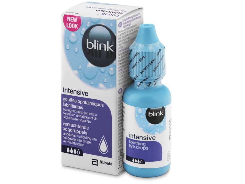 Gouttes pour les yeux Blink intensive tears 10 ml Alensa Gouttes pour les yeux Blink intensive tears 10 ml Alensa