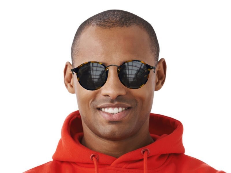 Ray ban round fleck homme outlet